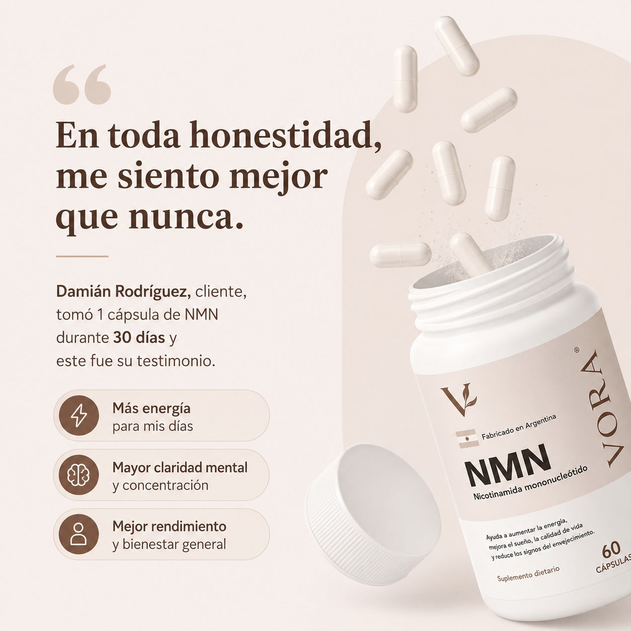 VORA | Ciencia para tu Vitalidad